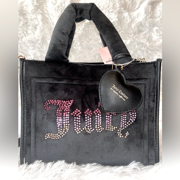 Juicy Couture Rhinestone Logo Shoulder Bag – NWT - Picture 2 of 14